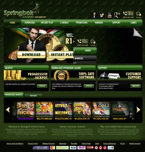 Springbok Casino Bonuses .
